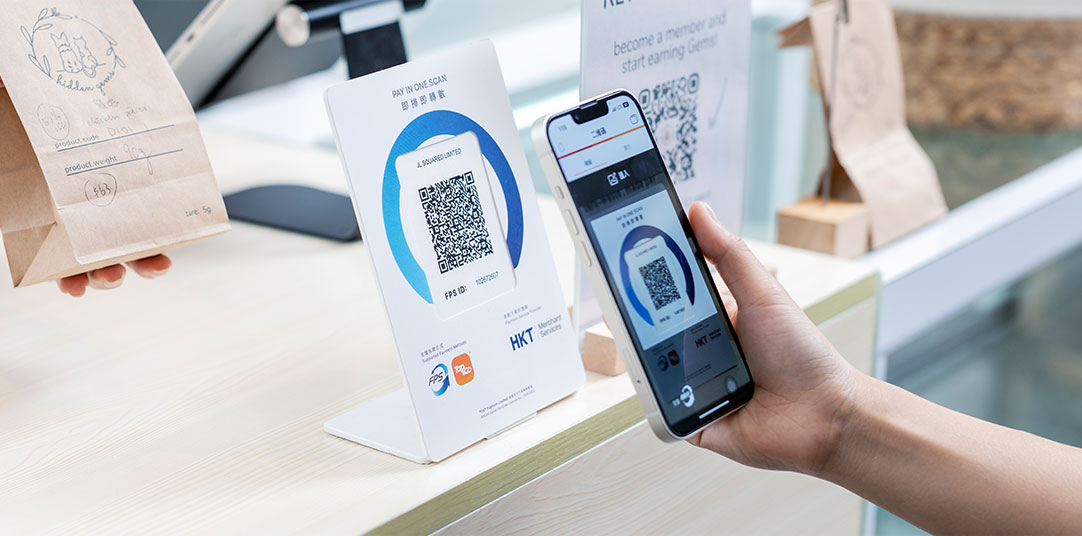 A green operation model fully supported by HKT payment solutions