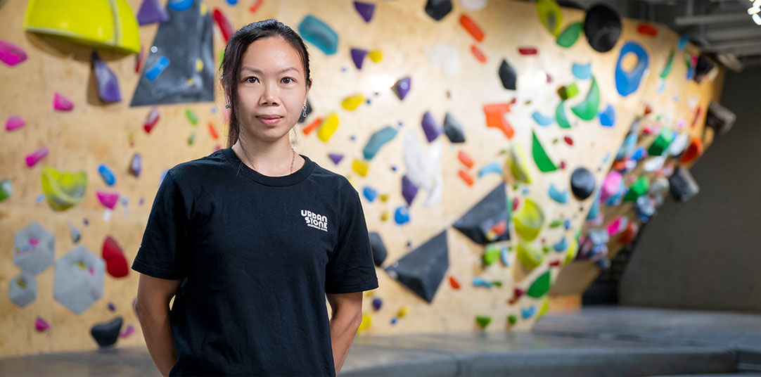 An athlete-turned entrepreneur with an unwavering dedication to promote rock climbing